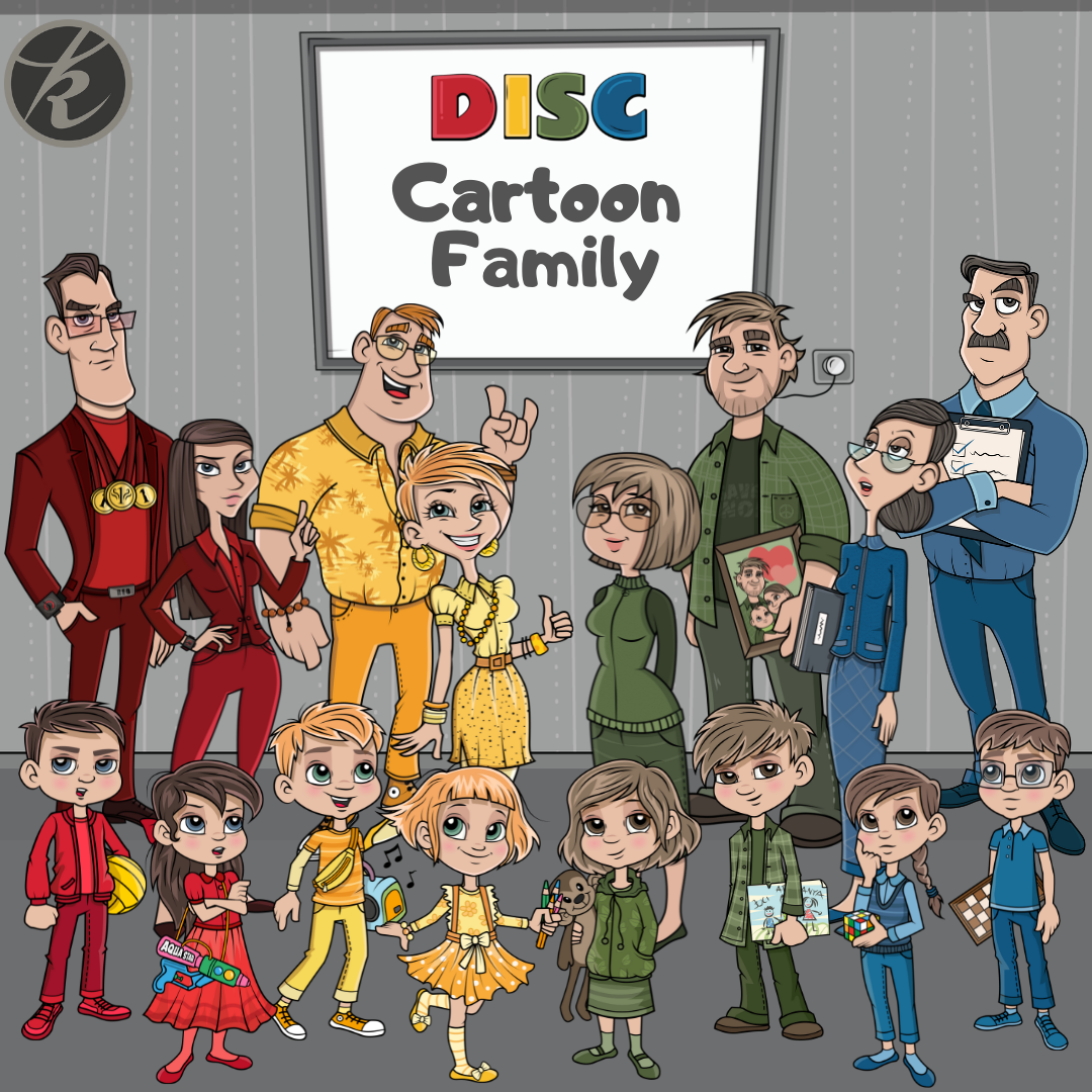 A DISC cartoon család sztori